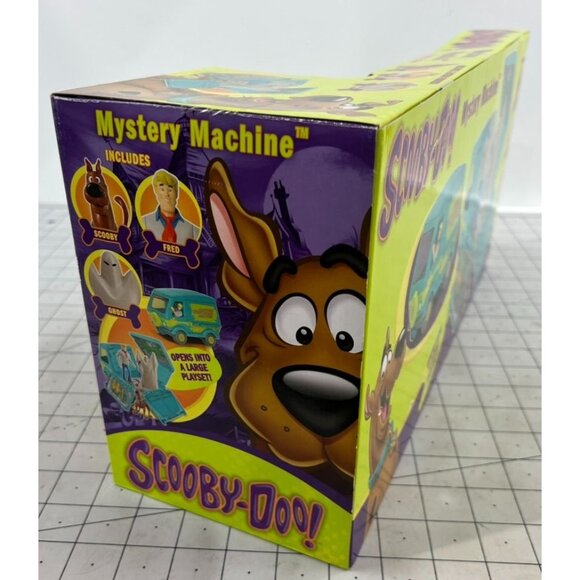 Scooby-Doo Mystery Machine Playset 3 Action Figures Fred Ghost & Scooby 3+ Years - Picture 7 of 12